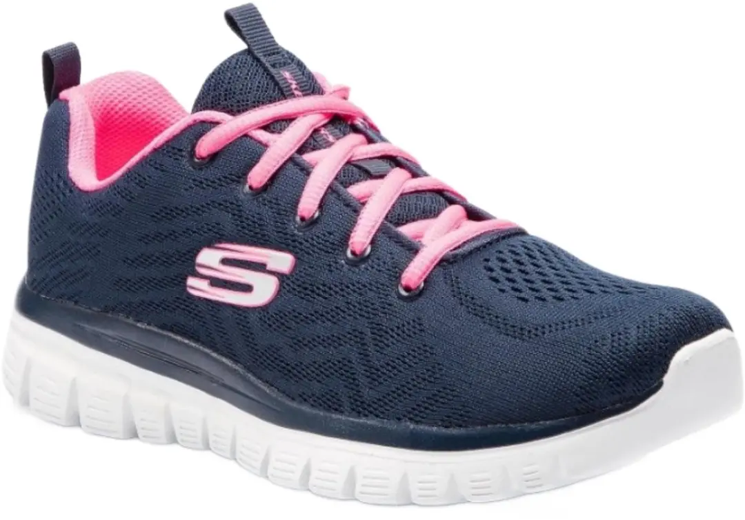Skechers Graceful Get Connected Sneakers Dames - Blauw - afbeelding 2 van 6