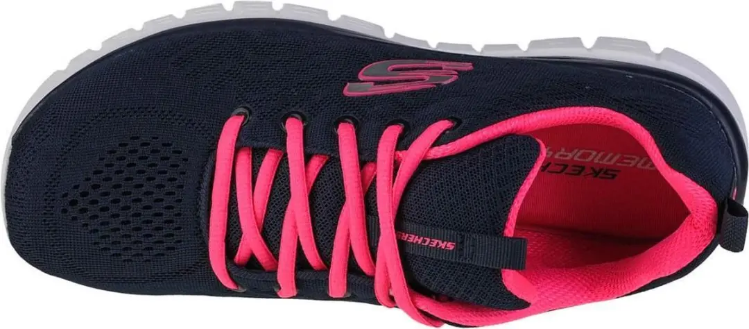 Skechers Graceful Get Connected Sneakers Dames - Blauw - afbeelding 5 van 6