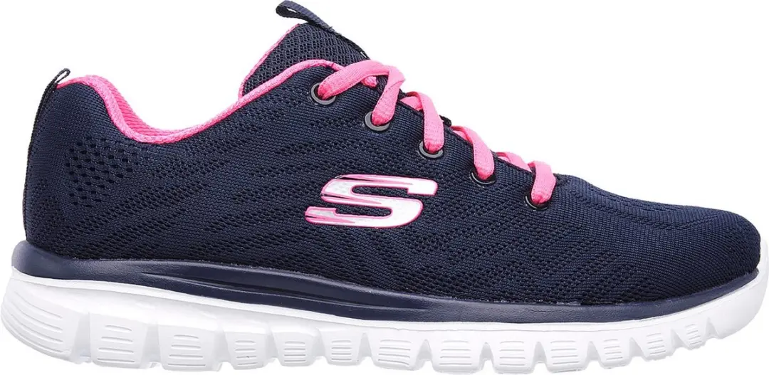 Skechers Graceful Get Connected Sneakers Dames - Blauw - afbeelding 3 van 6