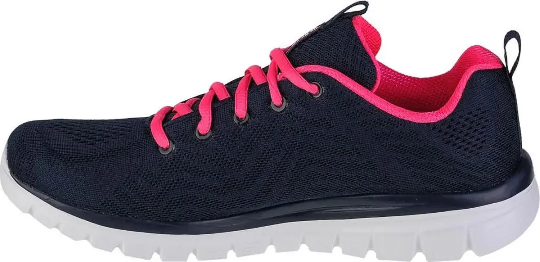 Skechers Graceful Get Connected Sneakers Dames - Blauw - afbeelding 4 van 6