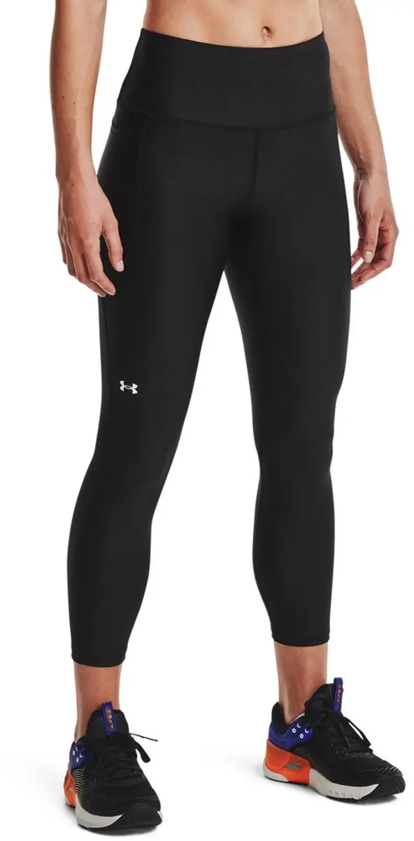 Under Armour 7/8 Leggings Met Hoge Taille Zwart S / Short Vrouw