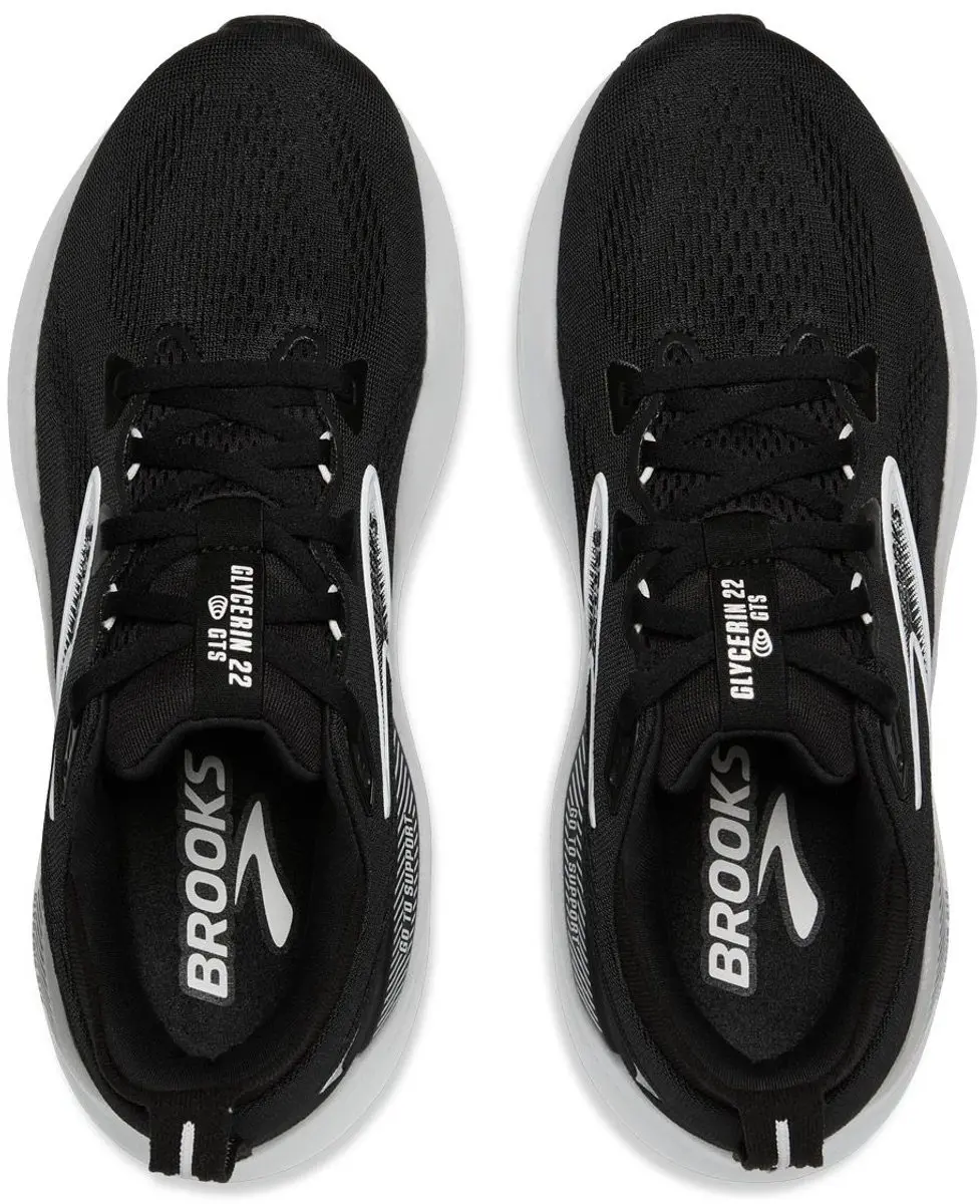 Brooks Glycerin GTS 22 Dames Hardloopschoenen - 36 - Zwart