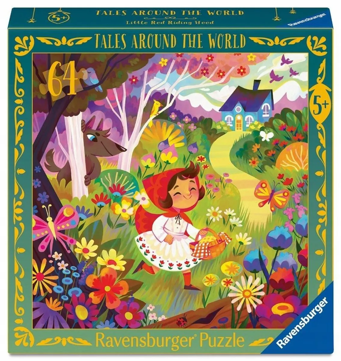 Ravensburger Roodkapje Puzzel 64 Stukjes