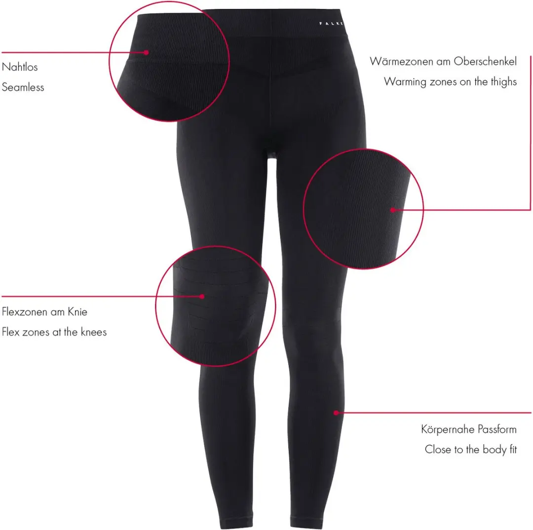 Falke Maximum Warm Long Dames - XS - Wit - afbeelding 6 van 6