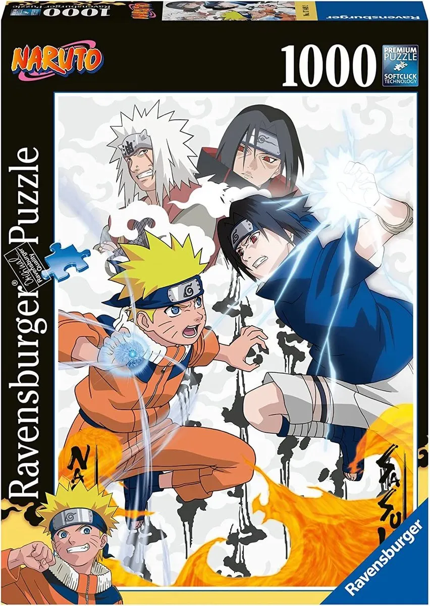 Ravensburger Naruto vs. Sasuke Legpuzzel 1000 Stuks
