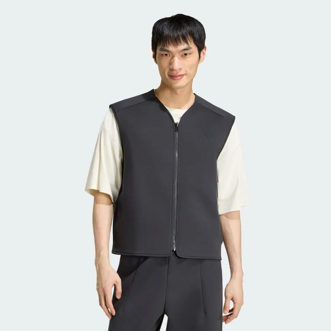 Adidas Sportswear Soft Lux Bodywarmer - XXL - Zwart - afbeelding 6 van 6