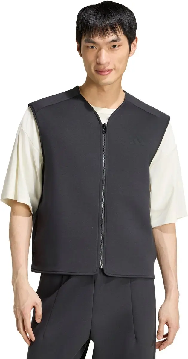 Adidas Sportswear Soft Lux Dubbelzijdige Bodywarmer - Heren - Zwart