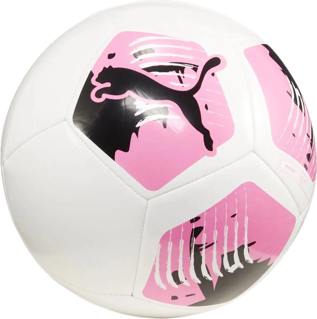 PUMA Big Cat Ball - Maat 5 - Wit/Poison Pink/Zwart - afbeelding 2 van 2