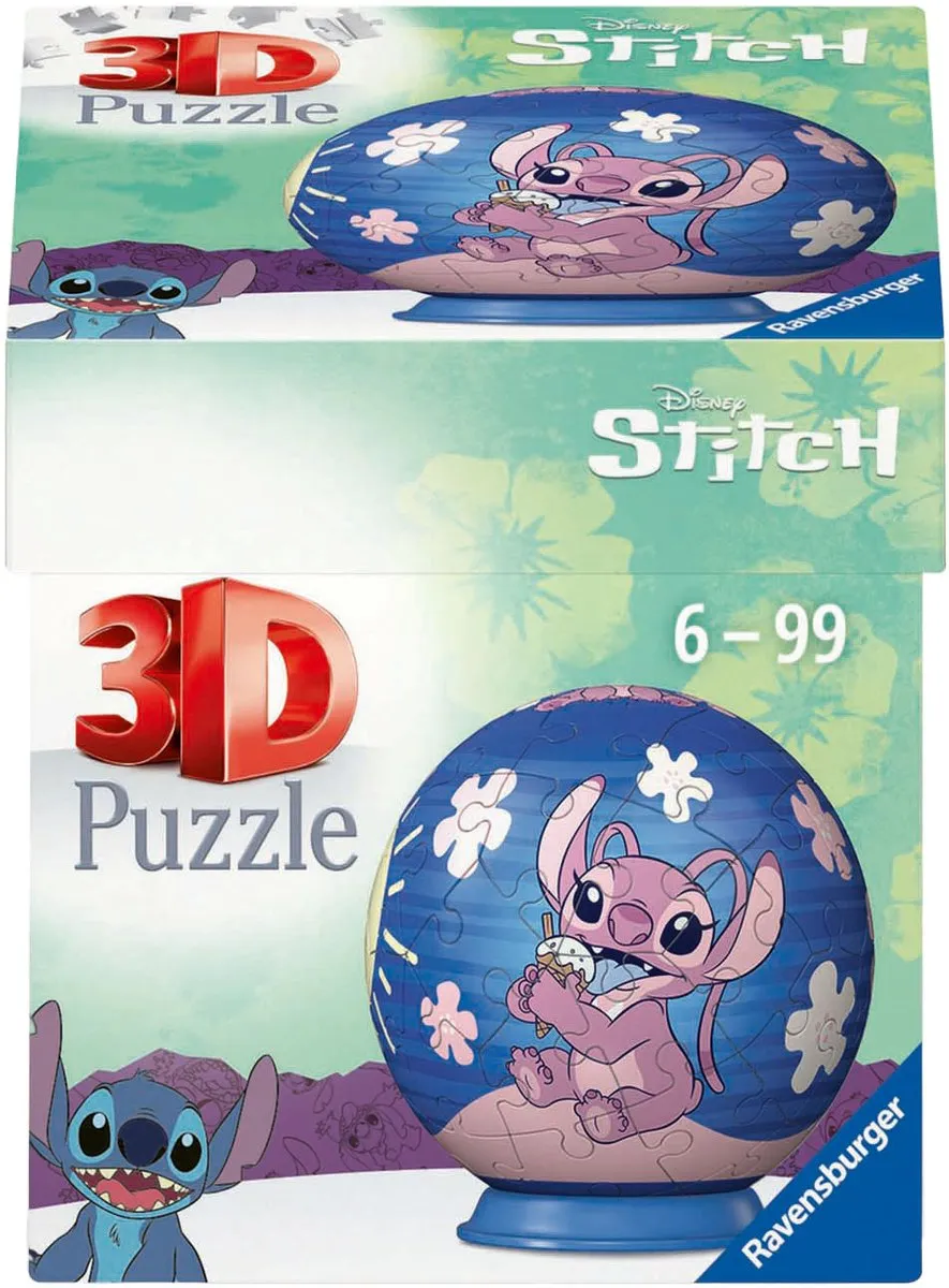 Ravensburger Disney Stitch Puzzle-Ball 54 Stuks - Multicolor