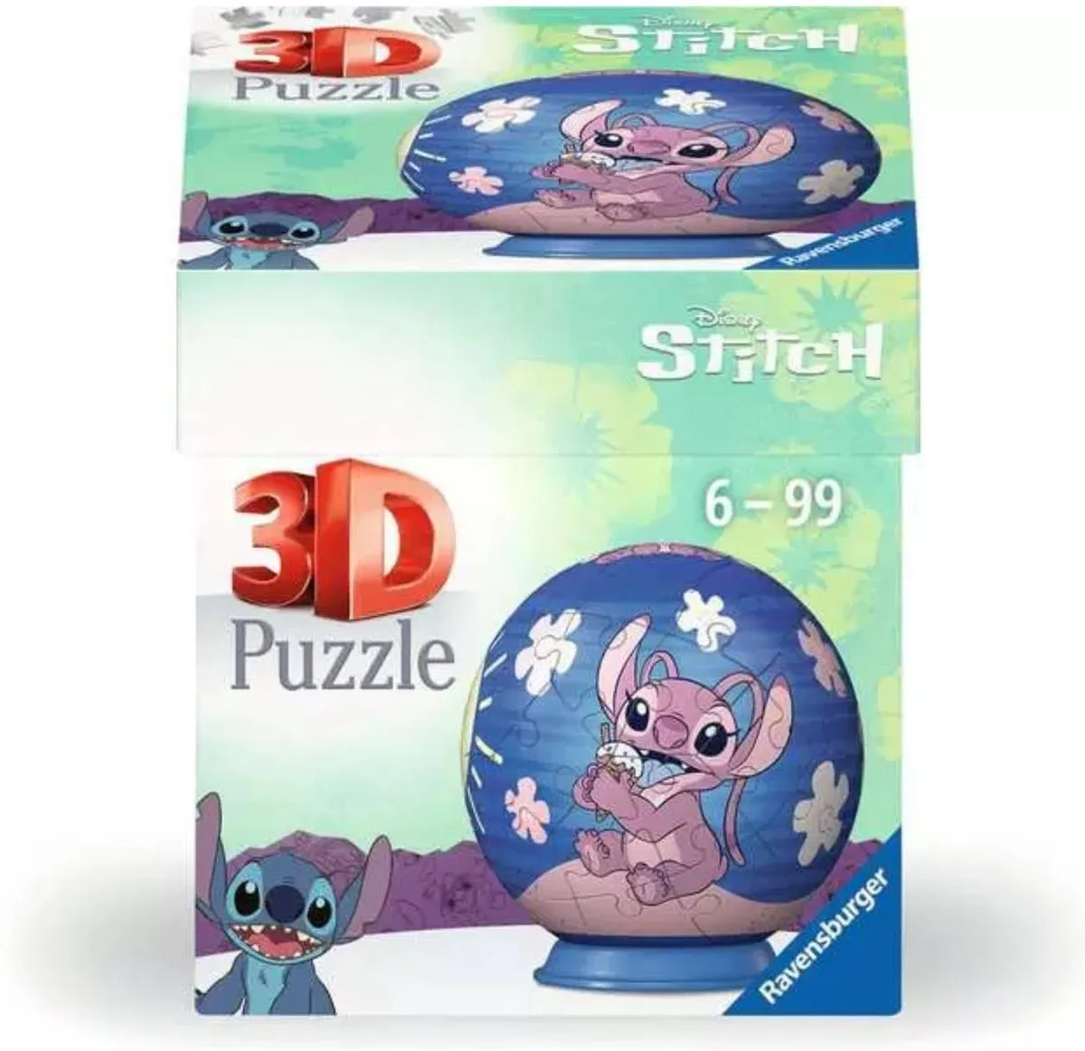 Ravensburger Disney Stitch Puzzle-Ball 54 Stuks - Multicolor - afbeelding 6 van 6
