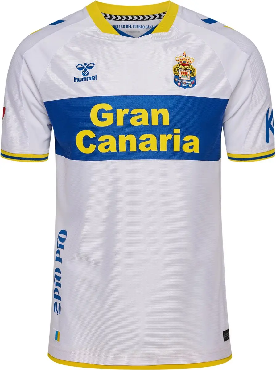 Hummel Ud Las Palmas 26/27 Derde T-shirt Met Korte Mouwen Wit S Man