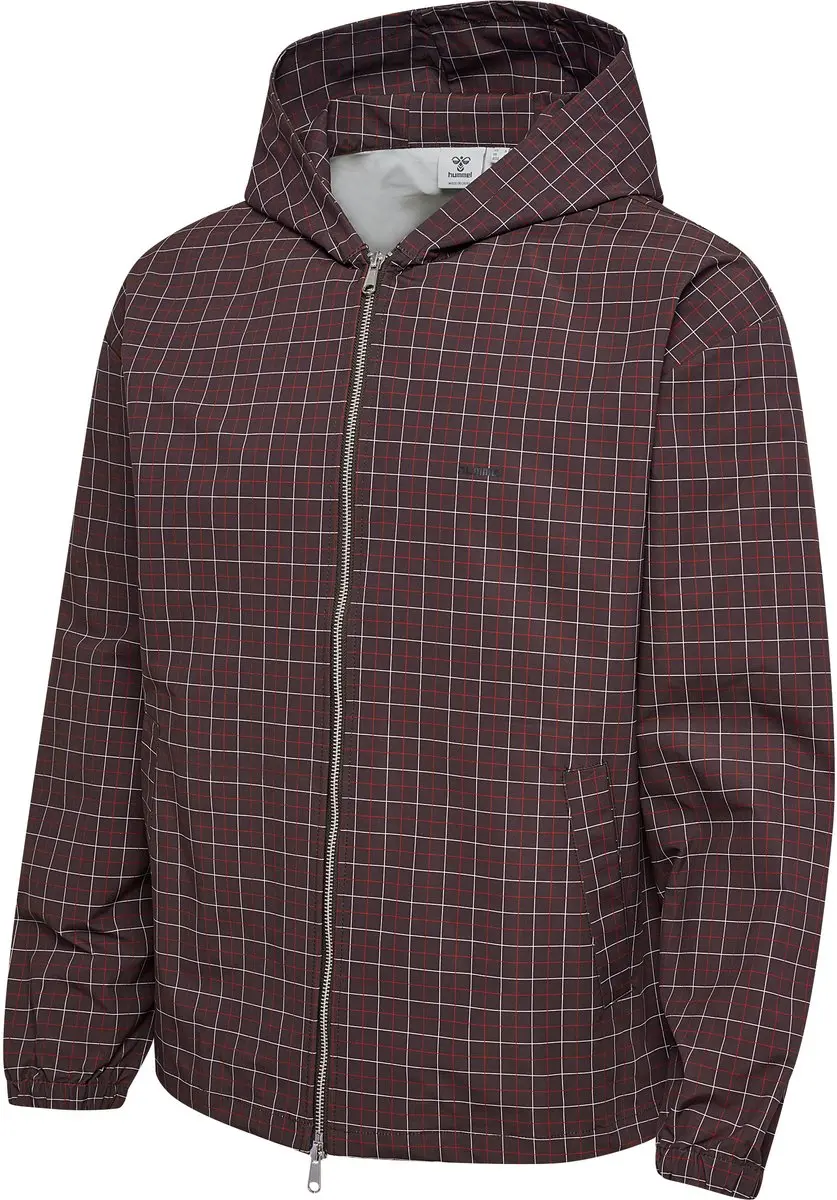 hmlI-D CHECK ZIP HOODIE