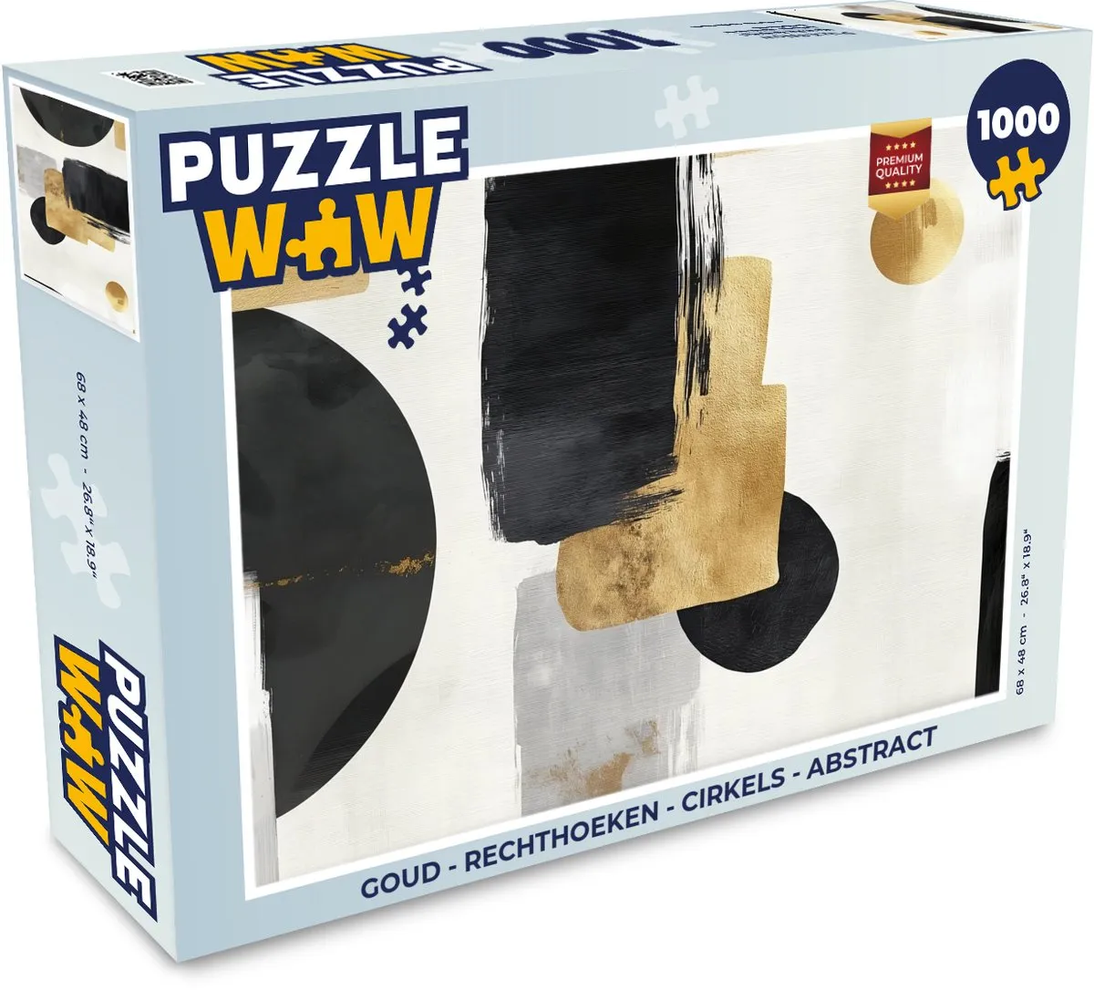 PuzzleWow Abstract Puzzel 1000 Stuks