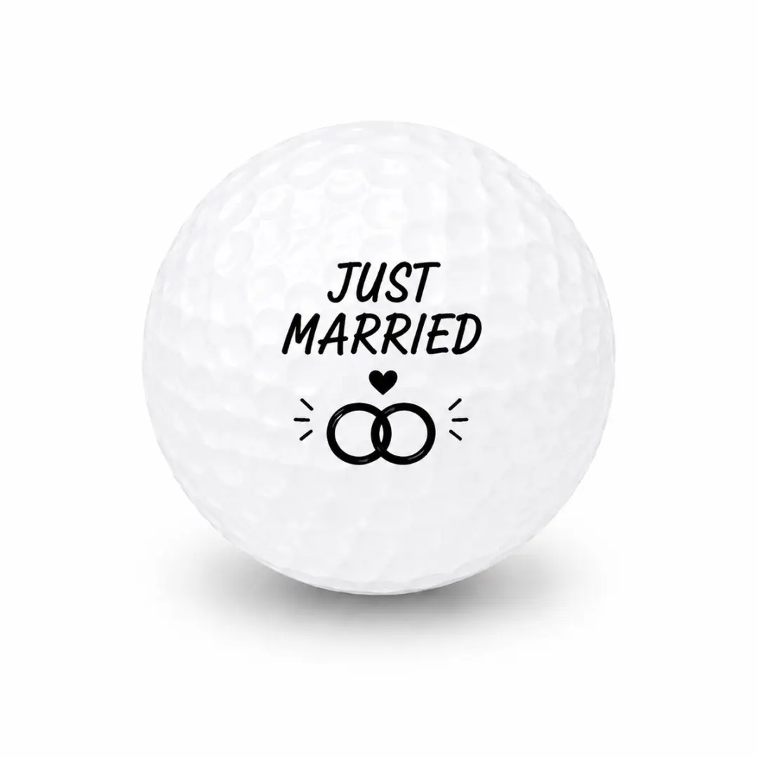 Wilson Golfballen Just Married