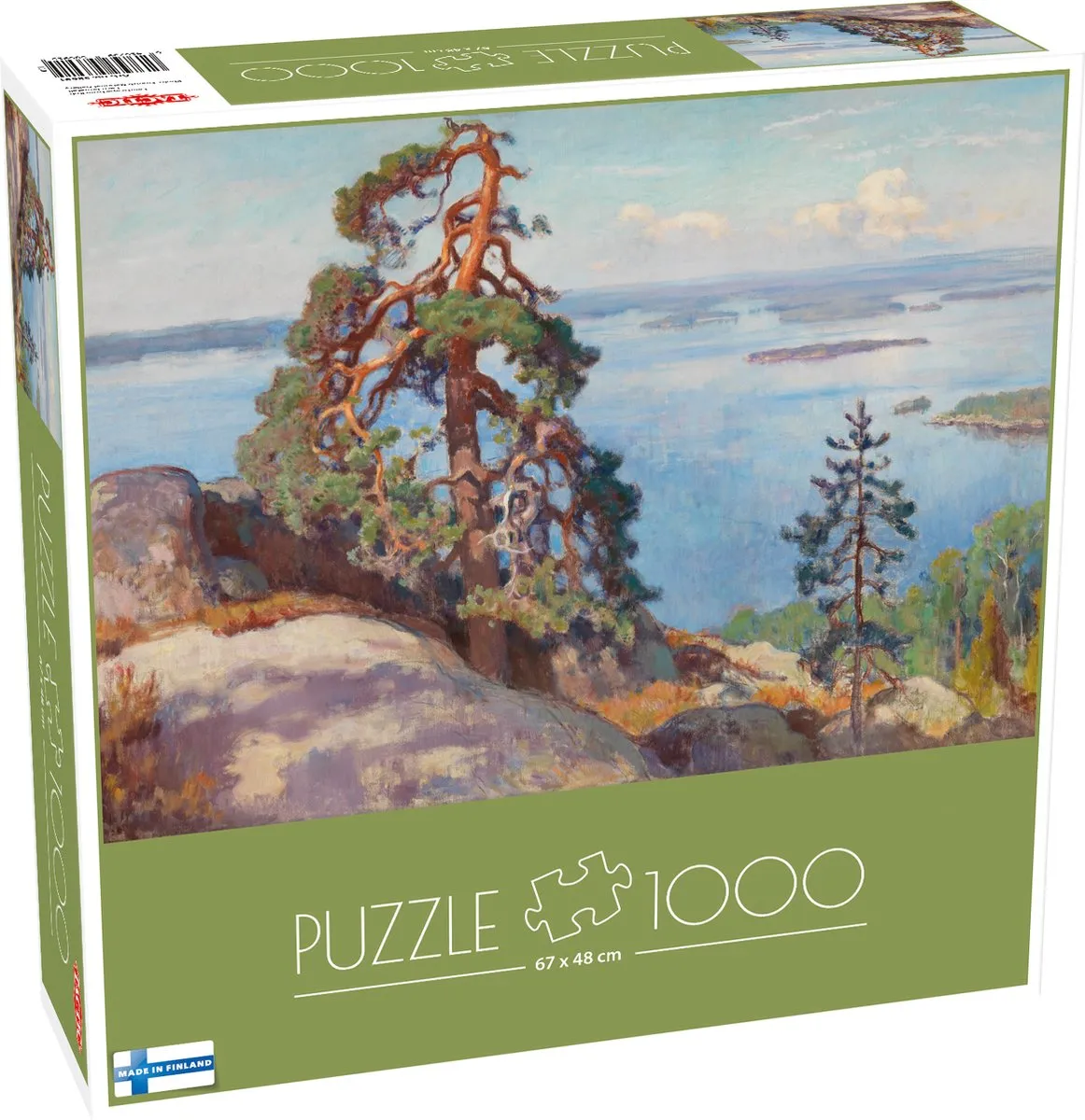 Tactic Eero Järnefelt Landscape from Koli Puzzel 1000 Stuks