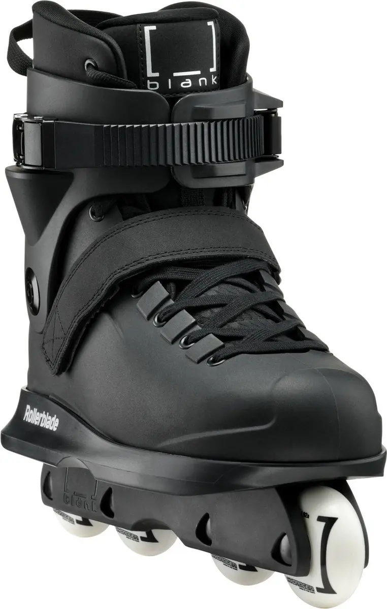 Rollerblade Blank SK Aggressive Inline Skates 60mm - Zwart - afbeelding 5 van 6