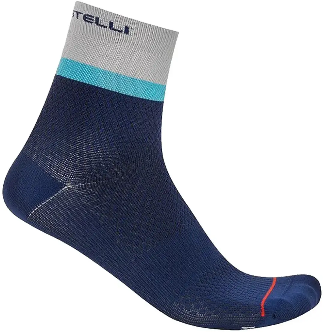 Castelli Tonal Logo 12 Sokken Blauw EU 39-41 Vrouw