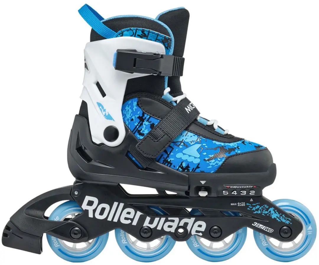 Rollerblade Microblade Sl Junior Skates Blauw,Zwart EU 28 Kinderen