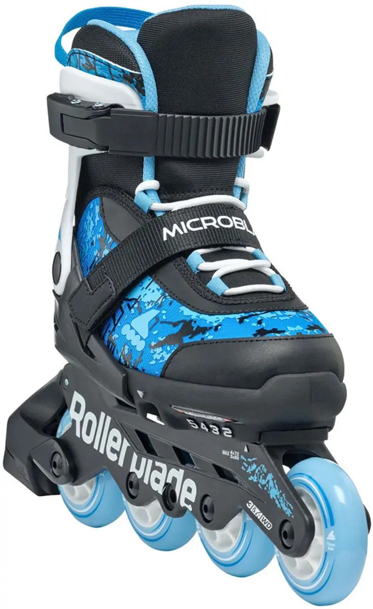 Rollerblade Microblade Sl Junior Blauw/Zwart - EU 28 - afbeelding 5 van 6