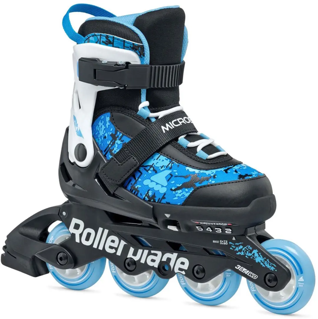 Rollerblade Microblade Sl Junior Blauw/Zwart - EU 28 - afbeelding 3 van 6