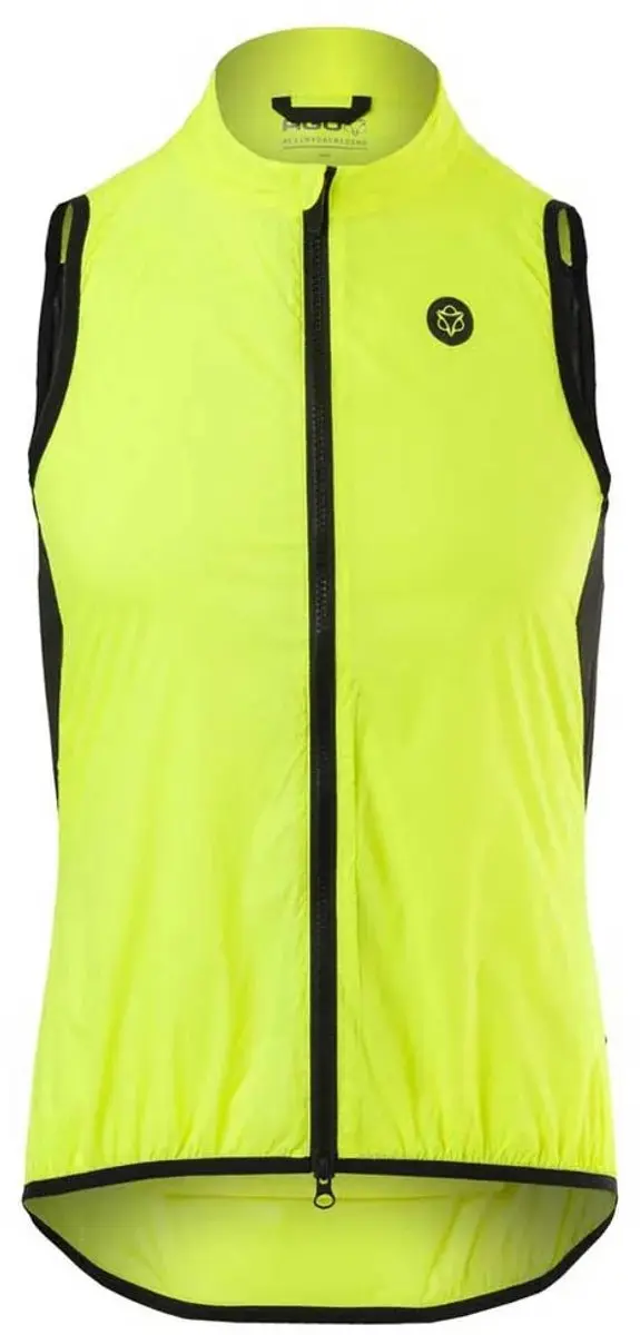 AGU Essential Wind Body Fietsshirt - Geel - L - afbeelding 6 van 6