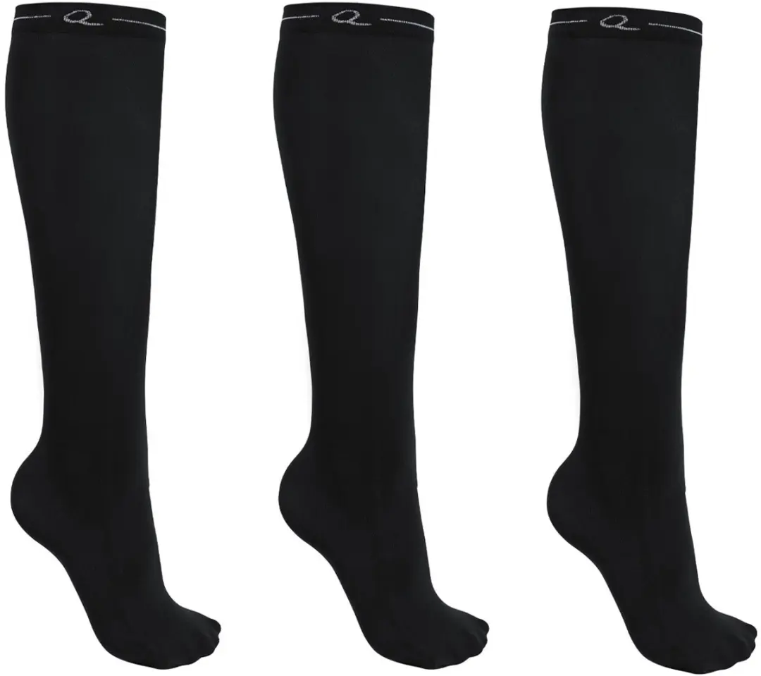 Qhp Sokken Qhp 3-pack Zwart