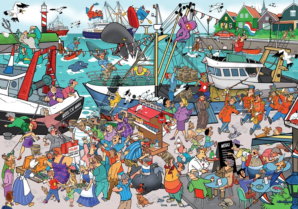 Goliath That's Life Vlaggetjesdag Legpuzzel 1000 Stuks - 68x48cm