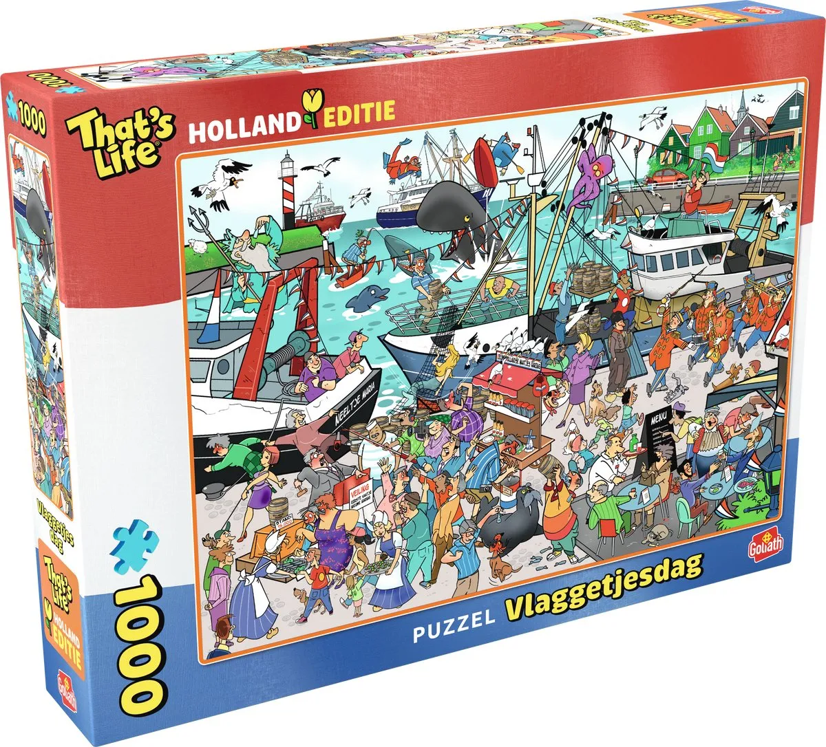Goliath That's Life Vlaggetjesdag Legpuzzel 1000 Stuks - 68x48cm