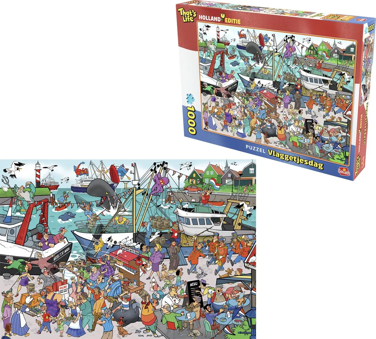 Goliath That's Life Vlaggetjesdag Legpuzzel 1000 Stuks - 68x48cm