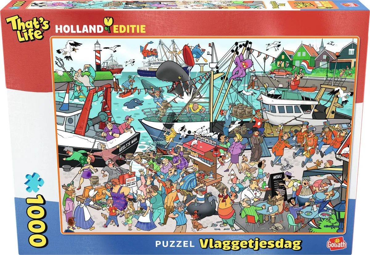 Goliath That's Life Vlaggetjesdag Legpuzzel 1000 Stuks