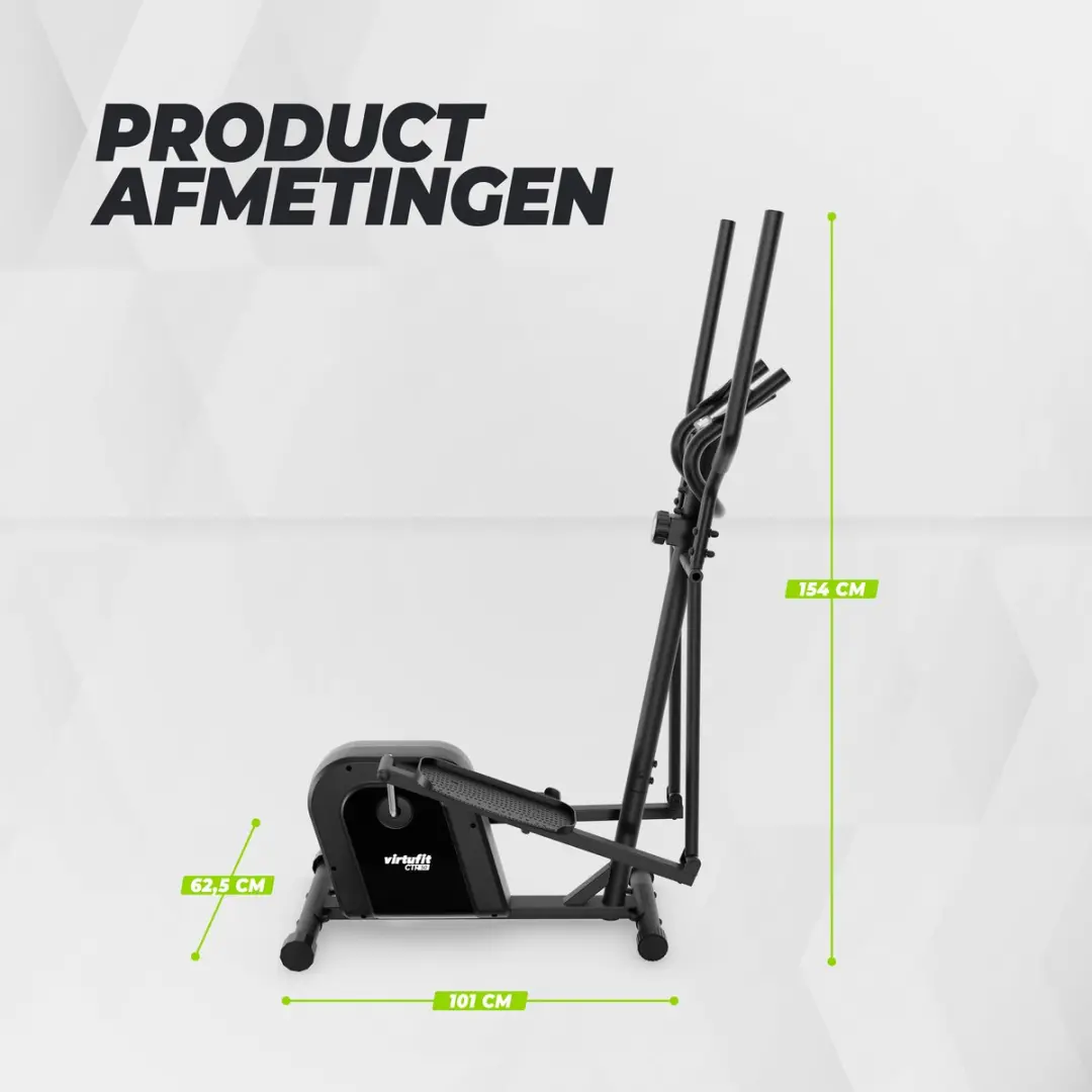 VirtuFit CTR50 Crosstrainer - 8 Weerstandsniveaus - Zwart