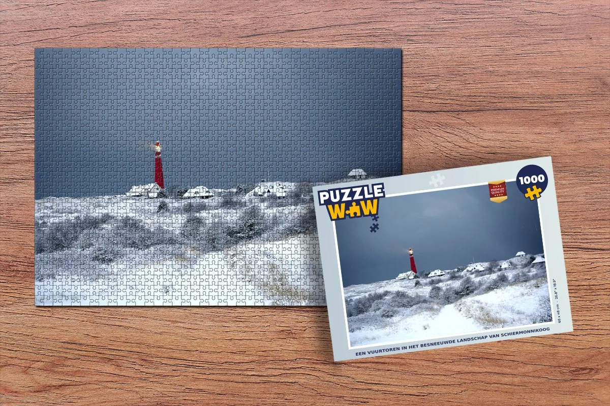 PuzzleWow Legpuzzel 1000 Stuks