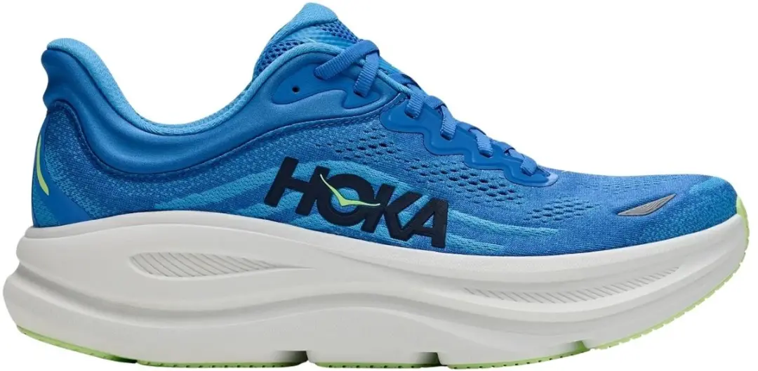 Hoka Bondi 9 Wide Hardloopschoenen heren Blauw 42.5