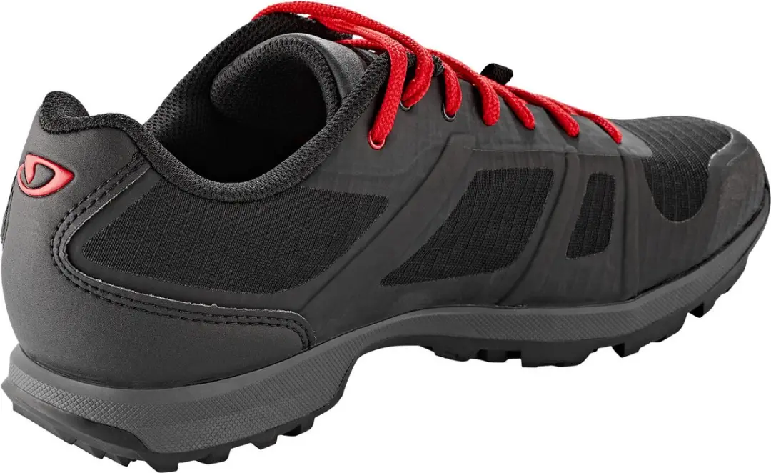 Giro Gauge Heren Mountainbikeschoenen - Zwart/Rood - afbeelding 5 van 6