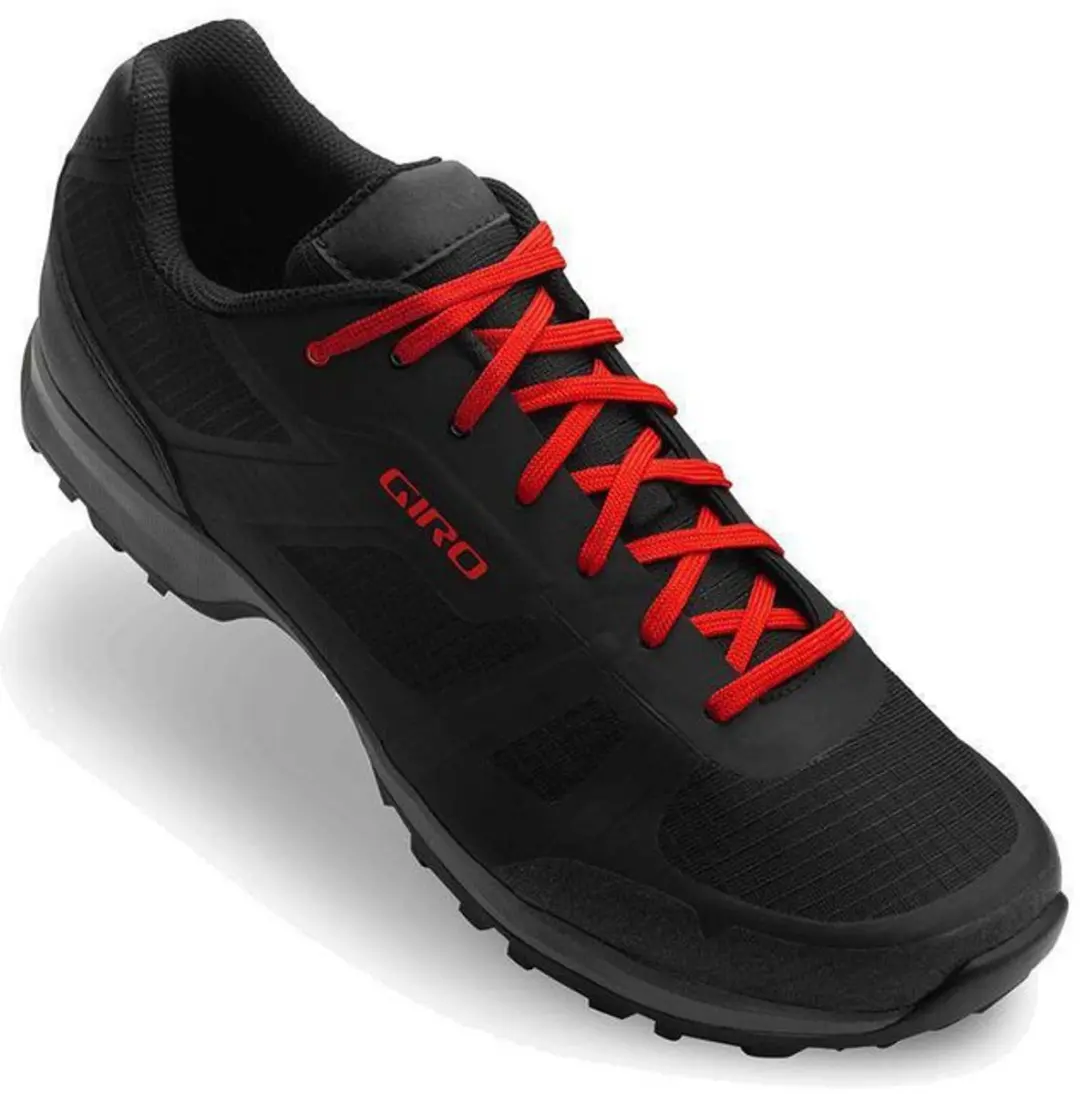 Giro Gauge Heren Mountainbikeschoenen - Zwart/Rood - afbeelding 2 van 6
