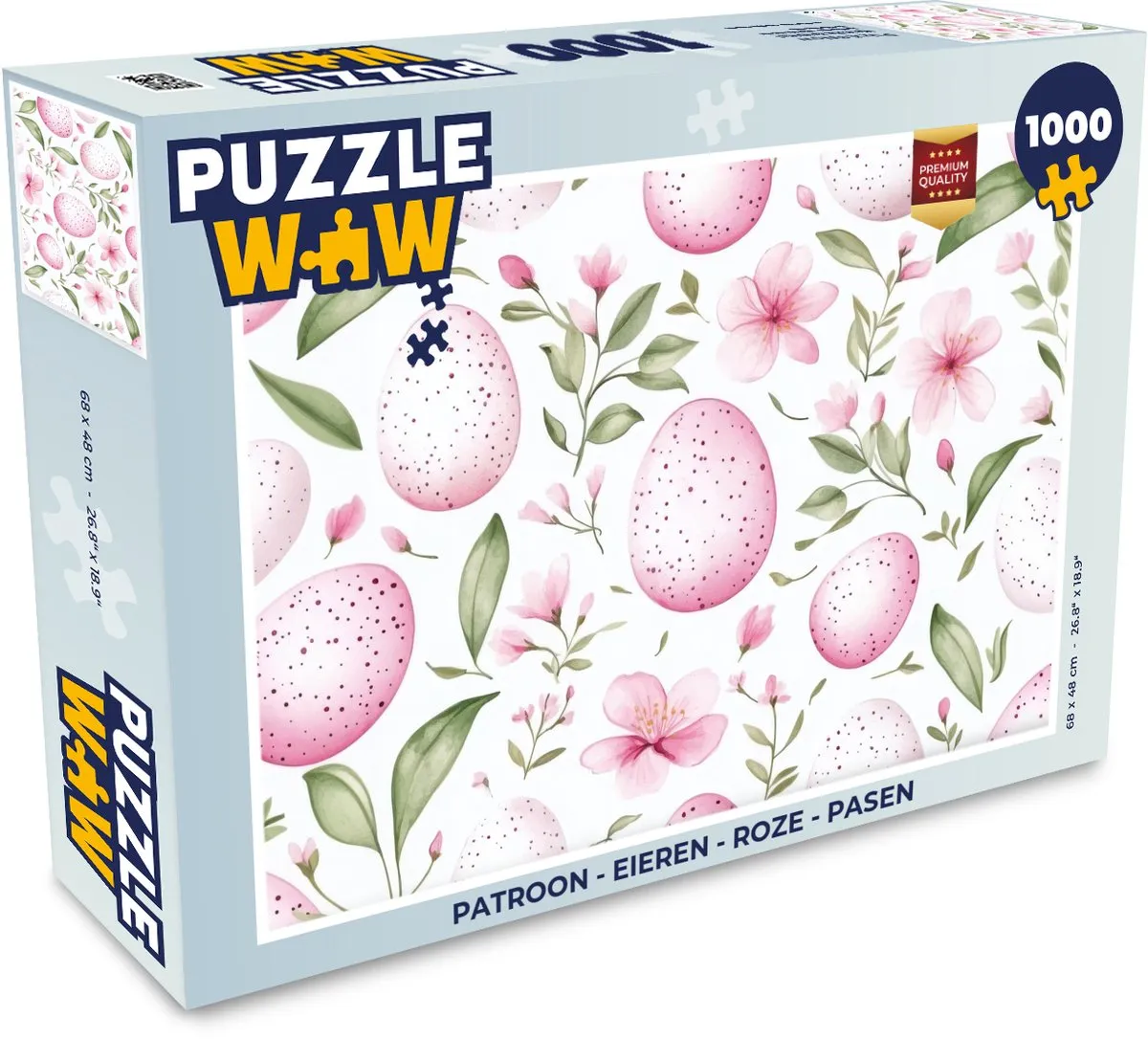 PuzzleWow Pasen Legpuzzel 1000 Stukjes