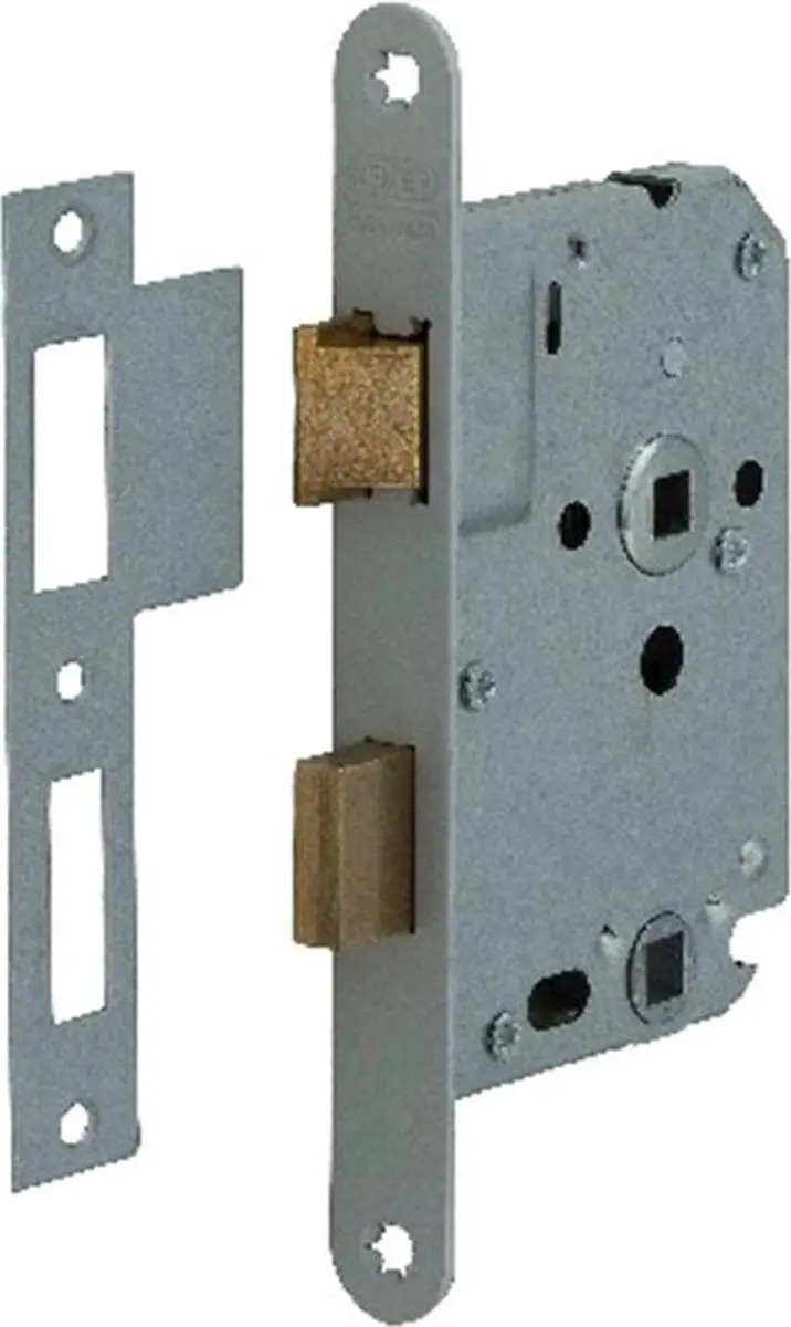 Nemef 1264 Insteekslot - Hollands links - 63mm - Wit - afbeelding 4 van 6