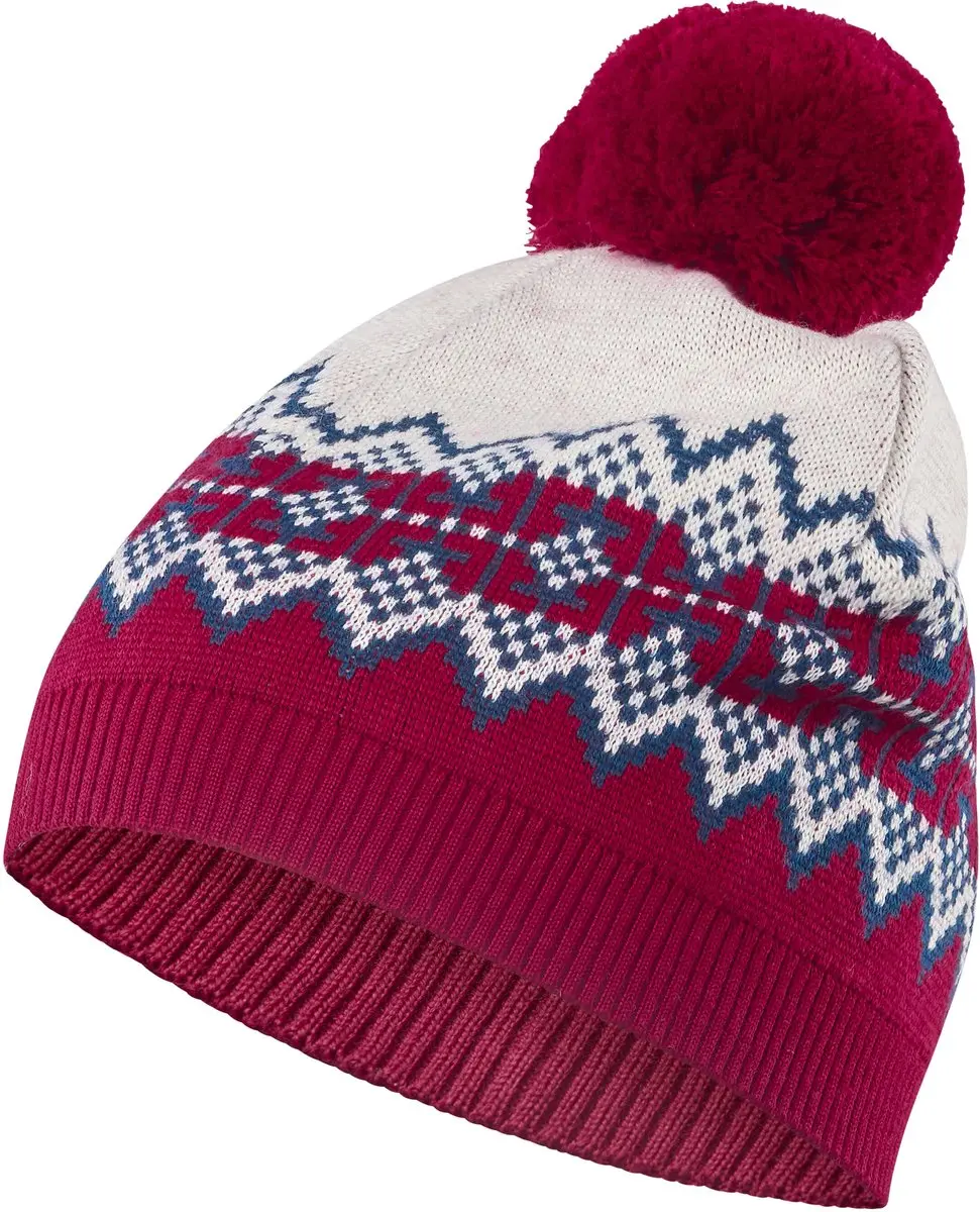 FALKE Skiing sneldrogend warm wol functioneel materiaal muts unisex wit