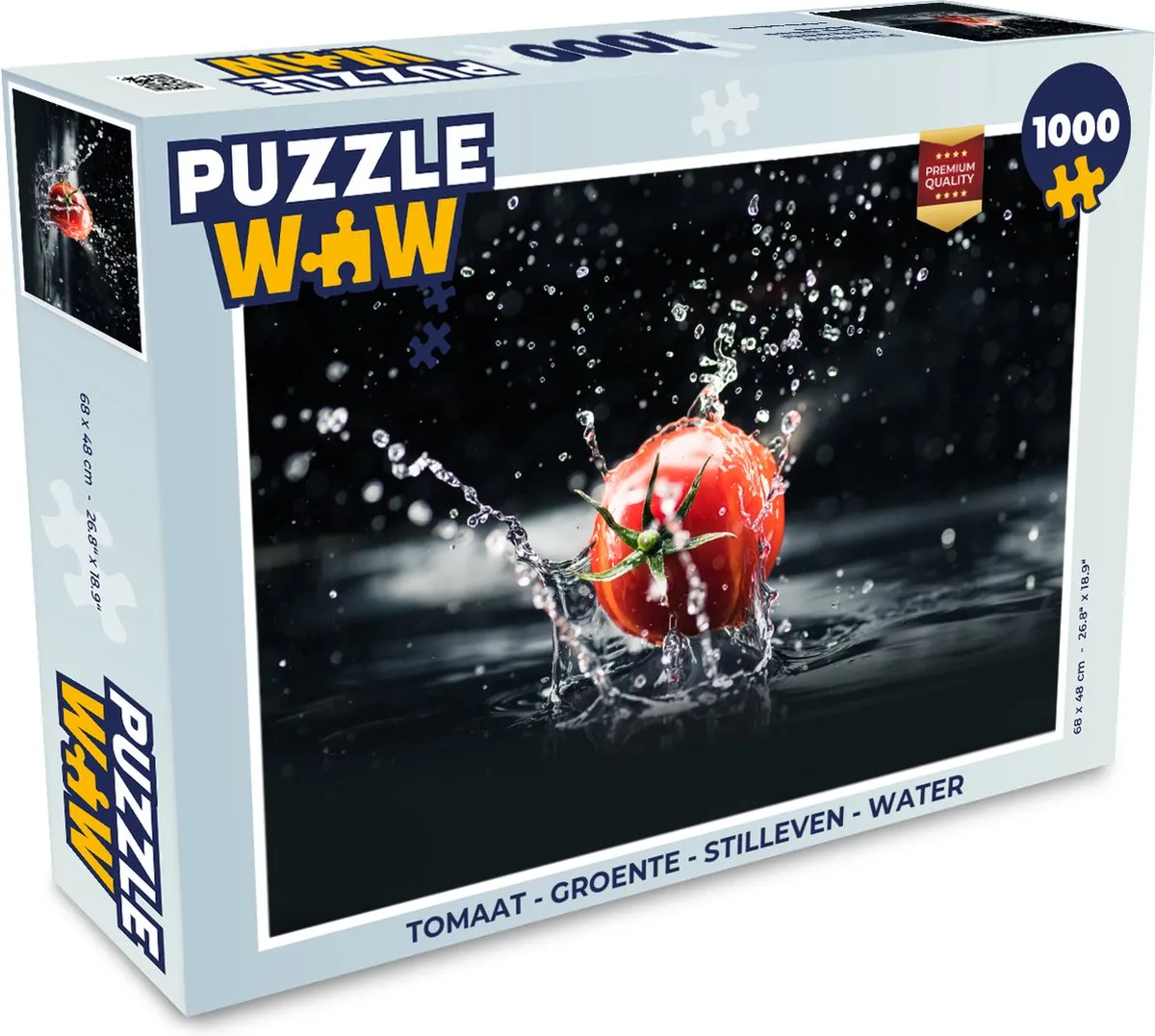 PuzzleWow Tomaat Groente Stilleven Legpuzzel 1000 Stuks - Multicolor
