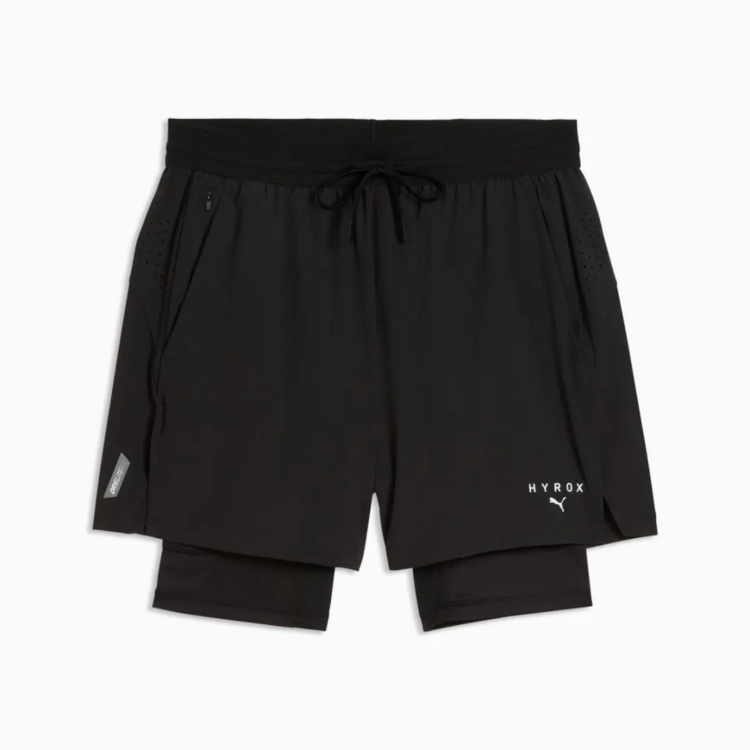 PUMA SHORTS X HYROX DRYELITE 2-IN-1 52856601 r XL