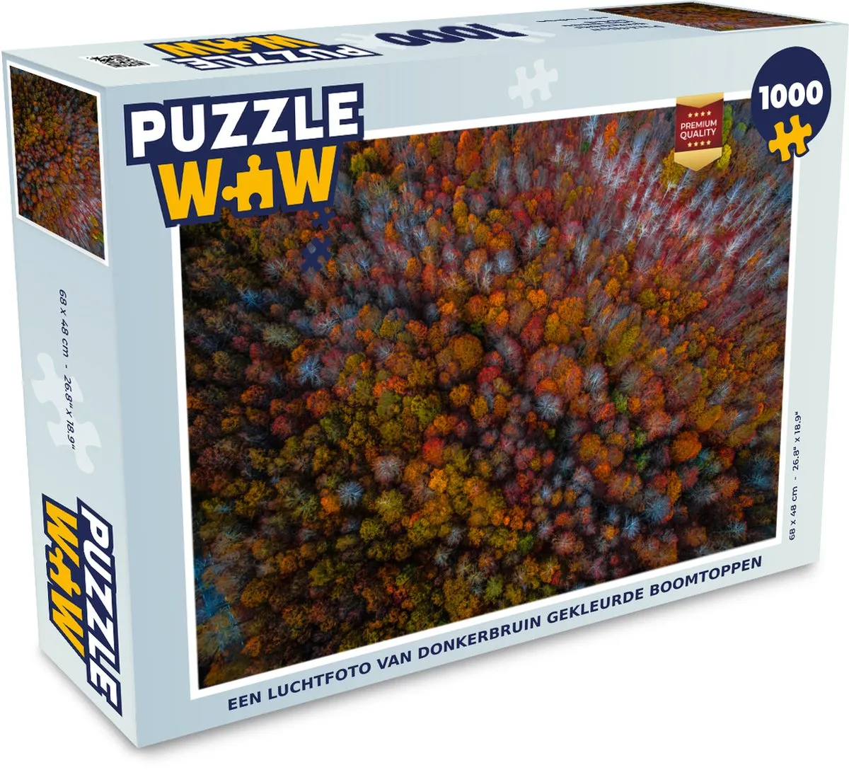 PuzzleWow Boomtoppen Legpuzzel 1000 Stuks