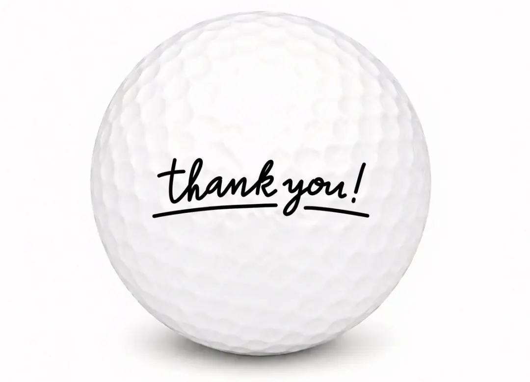 Golfballen Thanks