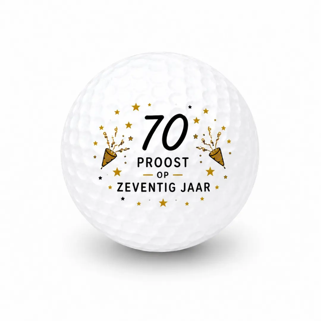 Golfballen 70 Jaar