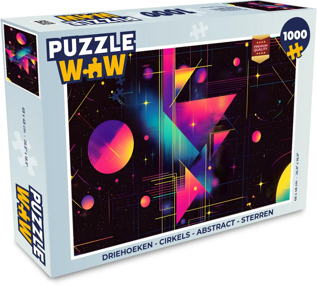 PuzzleWow Abstract Legpuzzel 1000 Stuks