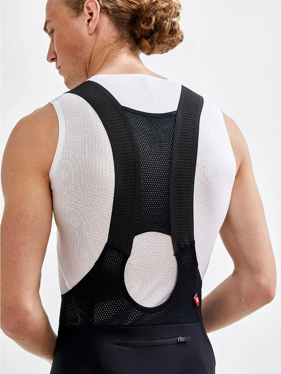 Craft ADV Offroad Bib Shorts with Pad Men, zwart Maat S