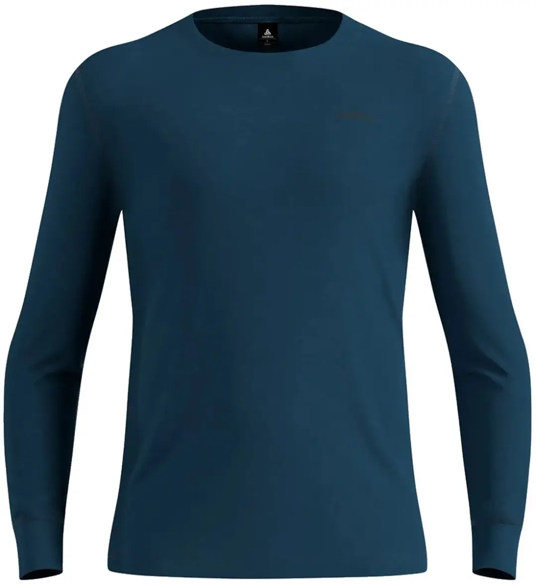 Odlo Merino 200 Lange Mouwen Basislaag Blauw XL Man