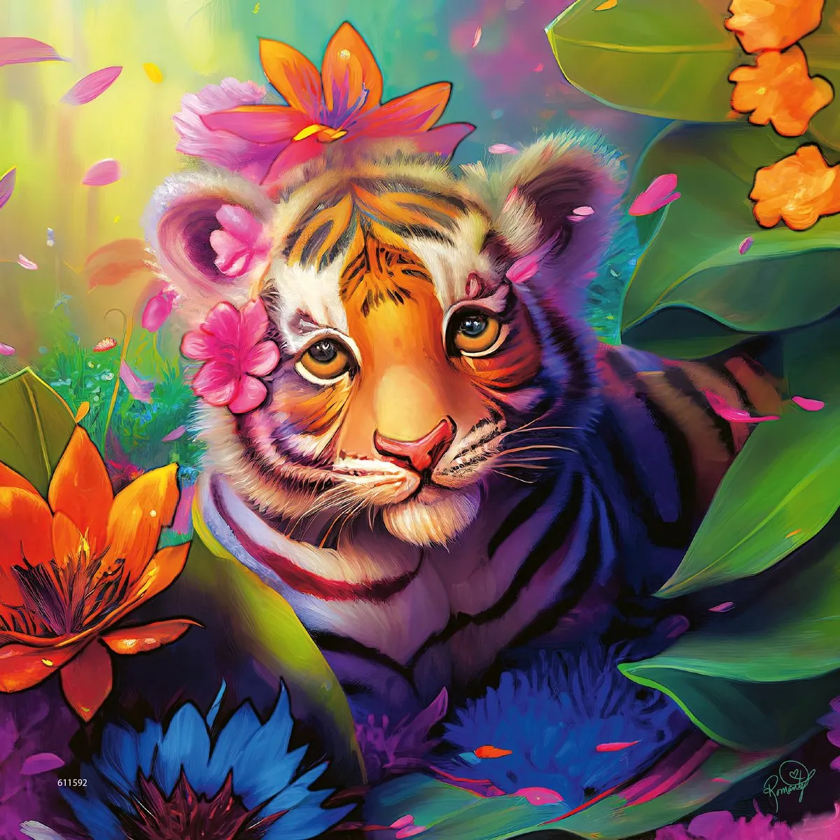 Ravensburger Jungle Babies Puzzel - 147 Stuks - 3 Puzzels