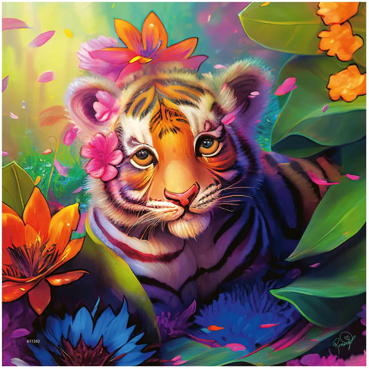 Ravensburger Jungle Babies Puzzel - 147 Stuks - 3 Puzzels - afbeelding 6 van 6