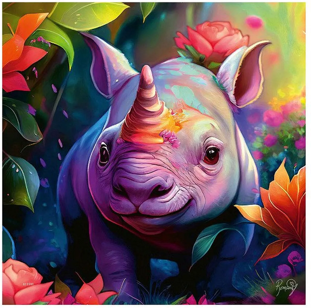 Ravensburger Jungle Babies Puzzel - 147 Stuks - 3 Puzzels