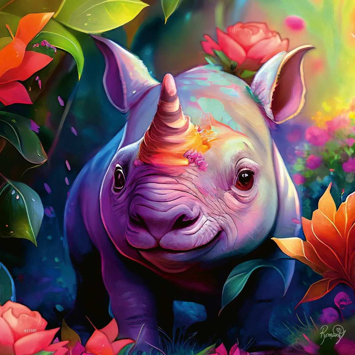 Ravensburger Jungle Babies Puzzel - 147 Stuks - 3 Puzzels